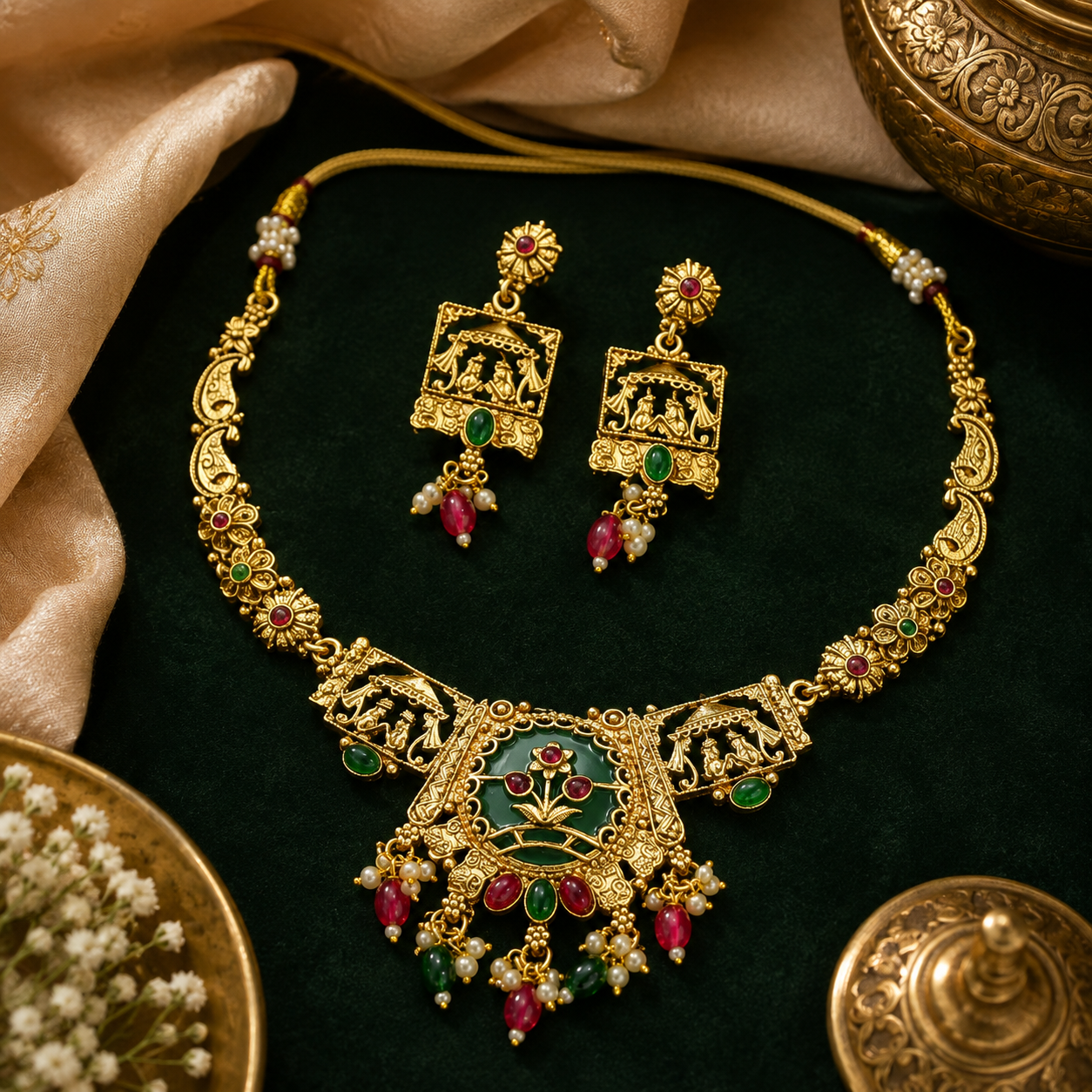 Emerald pendant