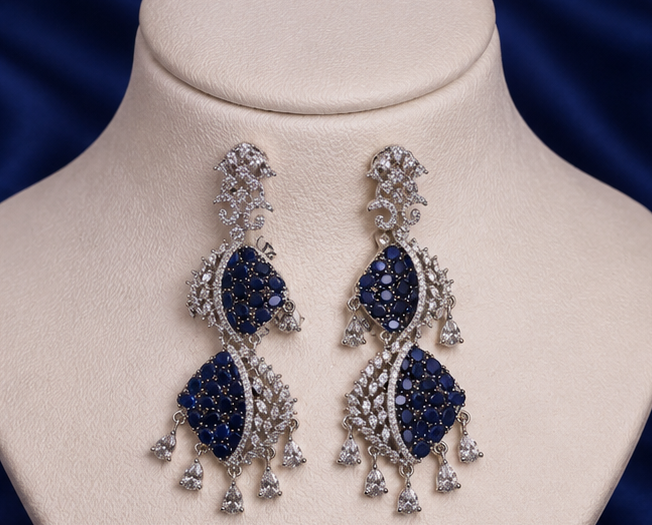 Midnight Sapphire AD Earrings thumbnail
