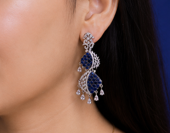 Midnight Sapphire AD Earrings thumbnail