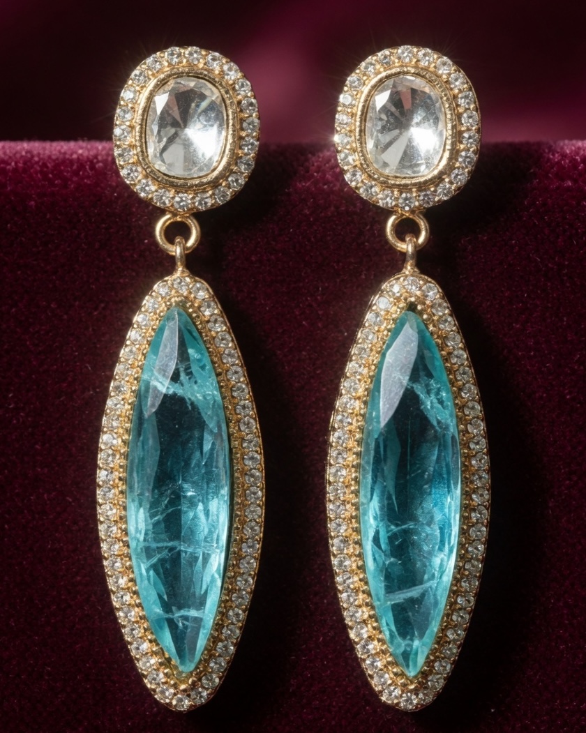 Aqua Radiance AD Earrings thumbnail
