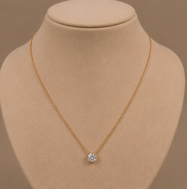 Celeste Solitaire Pendant thumbnail
