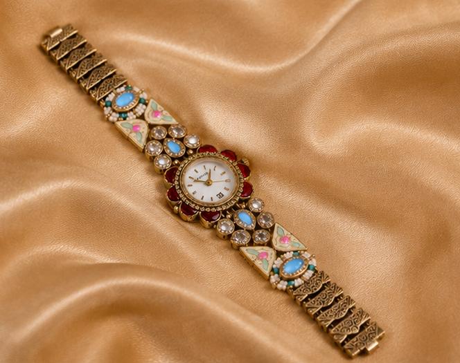 Vintage Bloom Bracelet Watch thumbnail