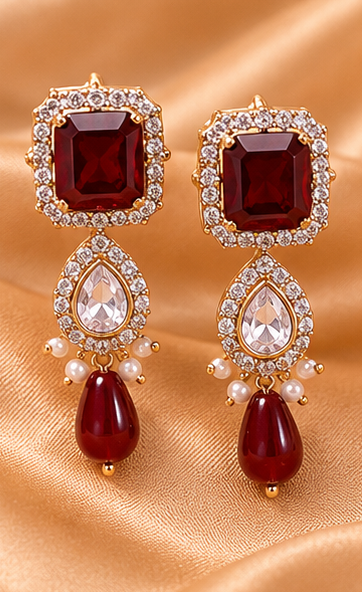 Ruby Royale Pearl Choker Set thumbnail