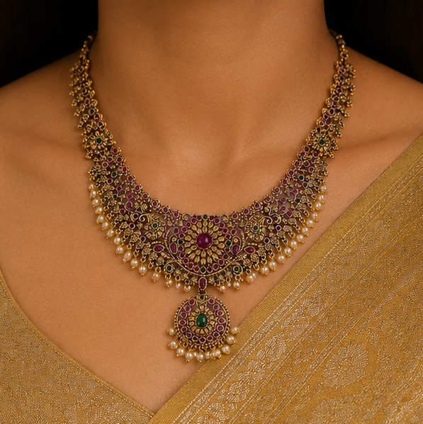 Royal Ruby Heritage Necklace thumbnail