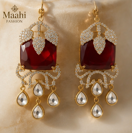 Royal Ruby Heritage Necklace Set thumbnail