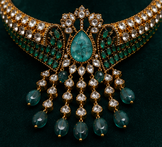 Emerald Royal Heritage Choker Set thumbnail