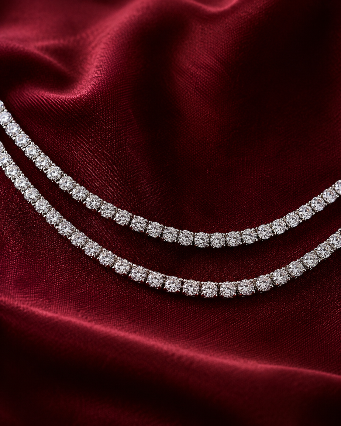 Diamond Glow AD Necklace Set thumbnail